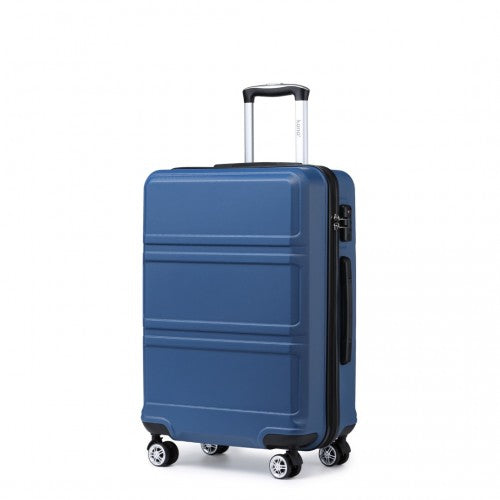 Kono K1871 Hard Shell Medium Suitcase - 24 Inch