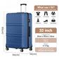 Kono K1871 Hard Shell Large Suitcase - 32 Inch