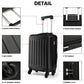 Kono K1872L Hard Shell Medium Suitcase - 24 Inch