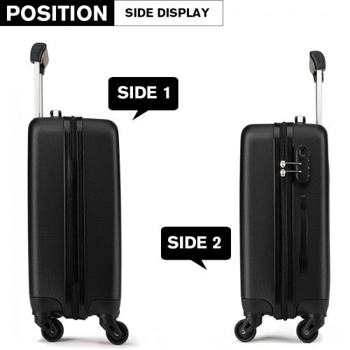 Kono K1872L Hard Shell Medium Suitcase - 24 Inch