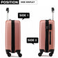 Kono K1872L Hard Shell Large Suitcase - 28 Inch