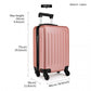 Kono K1872L Hard Shell Large Suitcase - 28 Inch