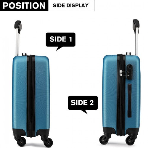 Kono K1872L Hard Shell Medium Suitcase - 24 Inch