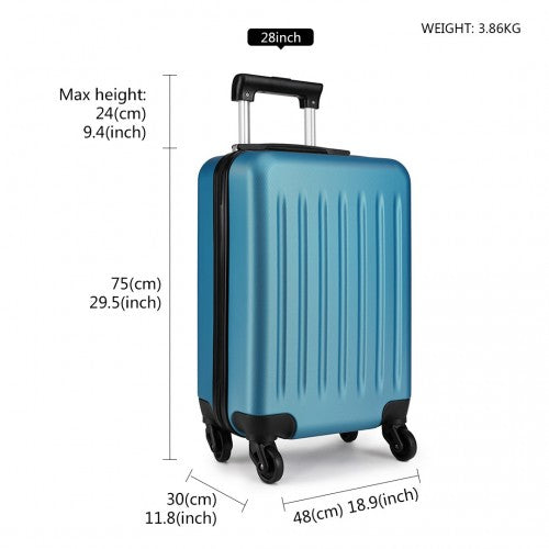 Kono K1872L Hard Shell Large Suitcase - 28 Inch