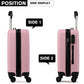 Kono K1872L Hard Shell Large Suitcase - 28 Inch