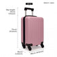 Kono K1872L Hard Shell Large Suitcase - 28 Inch
