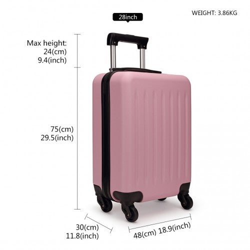 Kono K1872L Hard Shell Large Suitcase - 28 Inch