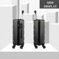 Kono K1991 Hard Shell Medium Suitcase - 24 Inch