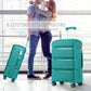 Kono K2092L Hard Shell 3 Piece Suitcase Set