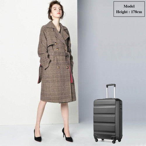 Kono K2191L Hard Shell Cabin Suitcase - 19 Inch