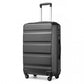 Kono K2191L Hard Shell Medium Suitcase - 24 Inch