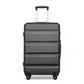Kono K2191L Hard Shell Medium Suitcase - 24 Inch