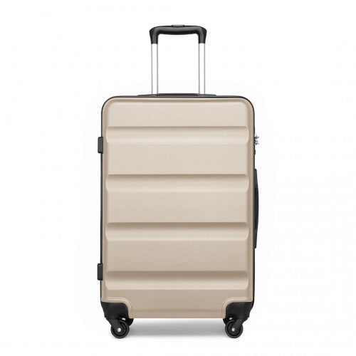 Kono K2191L Hard Shell Medium Suitcase - 24 Inch