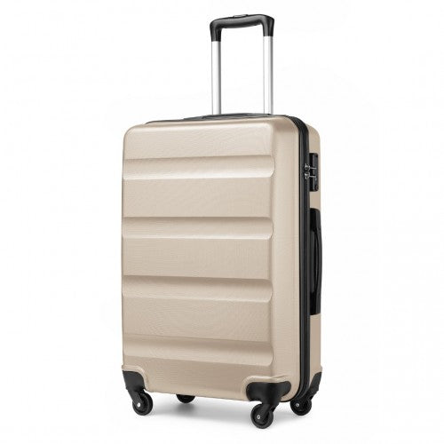 Kono K2191L Hard Shell Medium Suitcase - 24 Inch