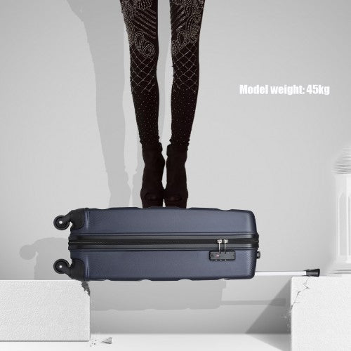 Kono K2191L Hard Shell Cabin Suitcase - 19 Inch