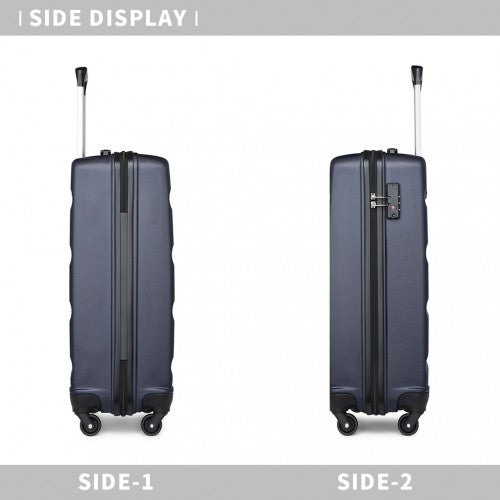 Kono K2191L Hard Shell Cabin Suitcase - 19 Inch