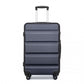 Kono K2191L Hard Shell Medium Suitcase - 24 Inch