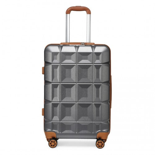 Kono K2292L Hard Shell Medium Suitcase - 24 Inch