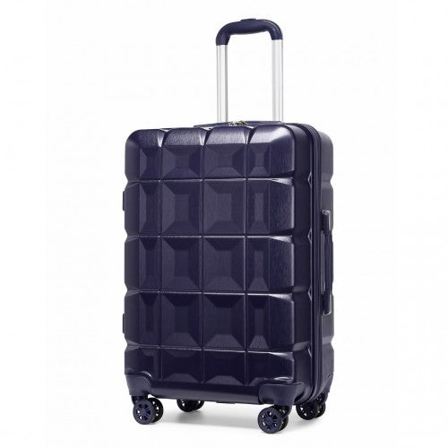 Kono K2292L Hard Shell Medium Suitcase - 24 Inch