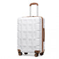 Kono K2292L Hard Shell Medium Suitcase - 24 Inch