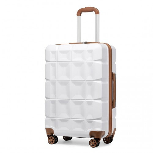 Kono K2292L Hard Shell Medium Suitcase - 24 Inch