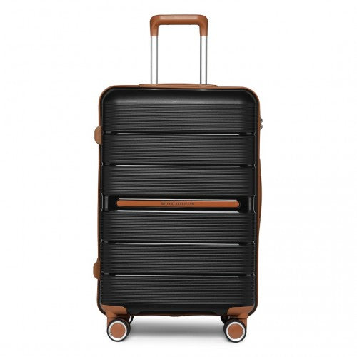 Kono K2392L Hard Shell Medium Suitcase - 24 Inch