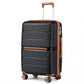 Kono K2392L Hard Shell Medium Suitcase - 24 Inch