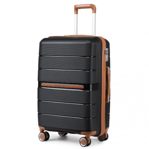 Kono K2392L Hard Shell Medium Suitcase - 24 Inch