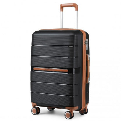 Kono K2392L Hard Shell Medium Suitcase - 24 Inch