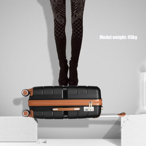 Kono K2392L Hard Shell Large Suitcase - 28 Inch