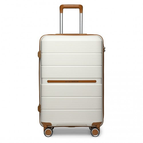 Kono K2392L Hard Shell Medium Suitcase - 24 Inch