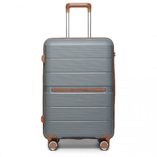 Kono K2392L Hard Shell Medium Suitcase - 24 Inch