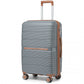 Kono K2392L Hard Shell Large Suitcase - 28 Inch