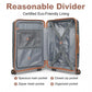Kono K2392L Hard Shell Large Suitcase - 28 Inch