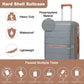 Kono K2392L Hard Shell Large Suitcase - 28 Inch