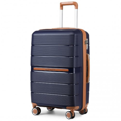 Kono K2392L Hard Shell Large Suitcase - 28 Inch