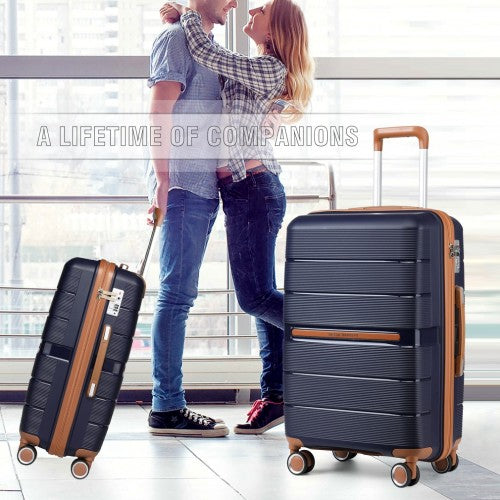 Kono K2392L Hard Shell Large Suitcase - 28 Inch