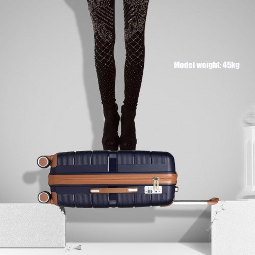 Kono K2392L Hard Shell Large Suitcase - 28 Inch