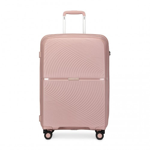 Kono K2393L Hard Shell 3 Piece Suitcase Set