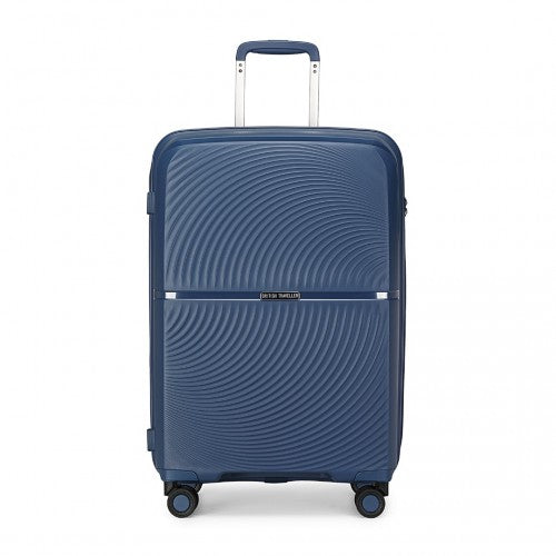 Kono K2393L Hard Shell Medium Suitcase - 24 Inch