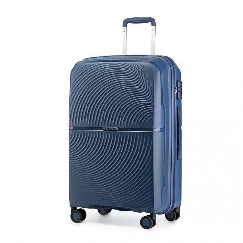 Kono K2393L Hard Shell Cabin Suitcase - 20 Inch