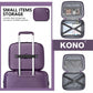 Kono K2393L Hard Shell Cabin Suitcase - 14 Inch