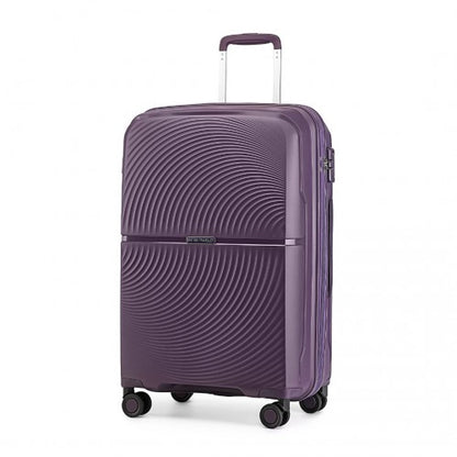 Kono K2393L Hard Shell Medium Suitcase - 24 Inch