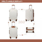 Kono K2394L Hard Shell Large Suitcase - 28 Inch