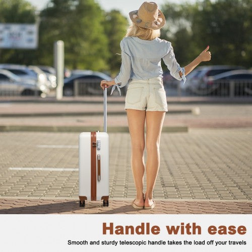 Kono K2394L Hard Shell Large Suitcase - 28 Inch