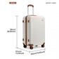 Kono K2394L Hard Shell Large Suitcase - 28 Inch