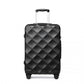 Kono K2395L Hard Shell Medium Suitcase - 24 Inch
