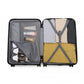 Kono K2395L Hard Shell Large Suitcase - 28 Inch