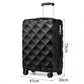 Kono K2395L Hard Shell Large Suitcase - 28 Inch