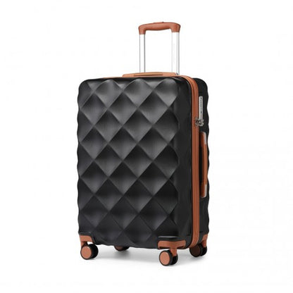 Kono K2395L Hard Shell Medium Suitcase - 24 Inch